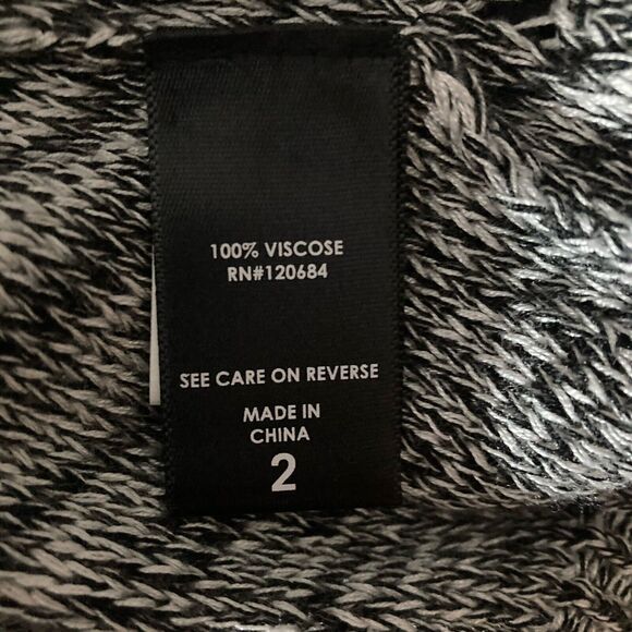 NWT Torrid Cardigan Sweater Womens 2 Gray Open Front Airy Crochet Boho Longline - Picture 12 of 13